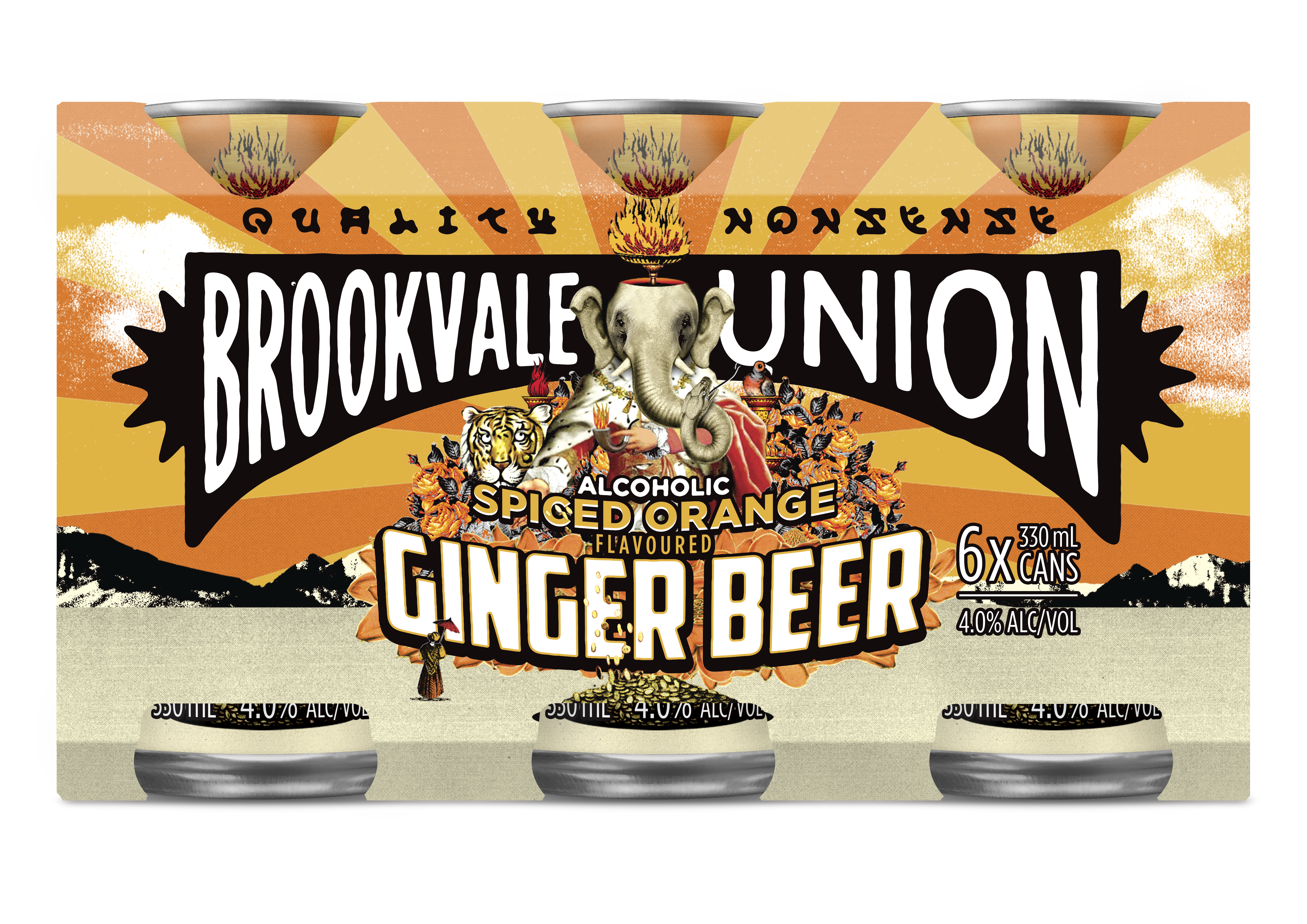 Ginger Beer Spiced Orange - 6 Pack Ginger Beer Spiced Orange - 6 Pack